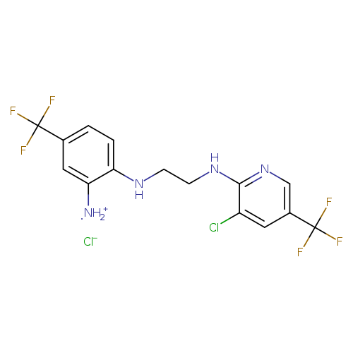 2-{2-[3-Chloro-5-(trifluoromethyl)pyridin-2-ylamino]ethyl}amino-5-(trifluoromethyl)aniline hydrochloride