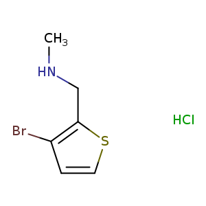 [(3-bromothiophen-2-yl)methyl](methyl)amine hydrochloride