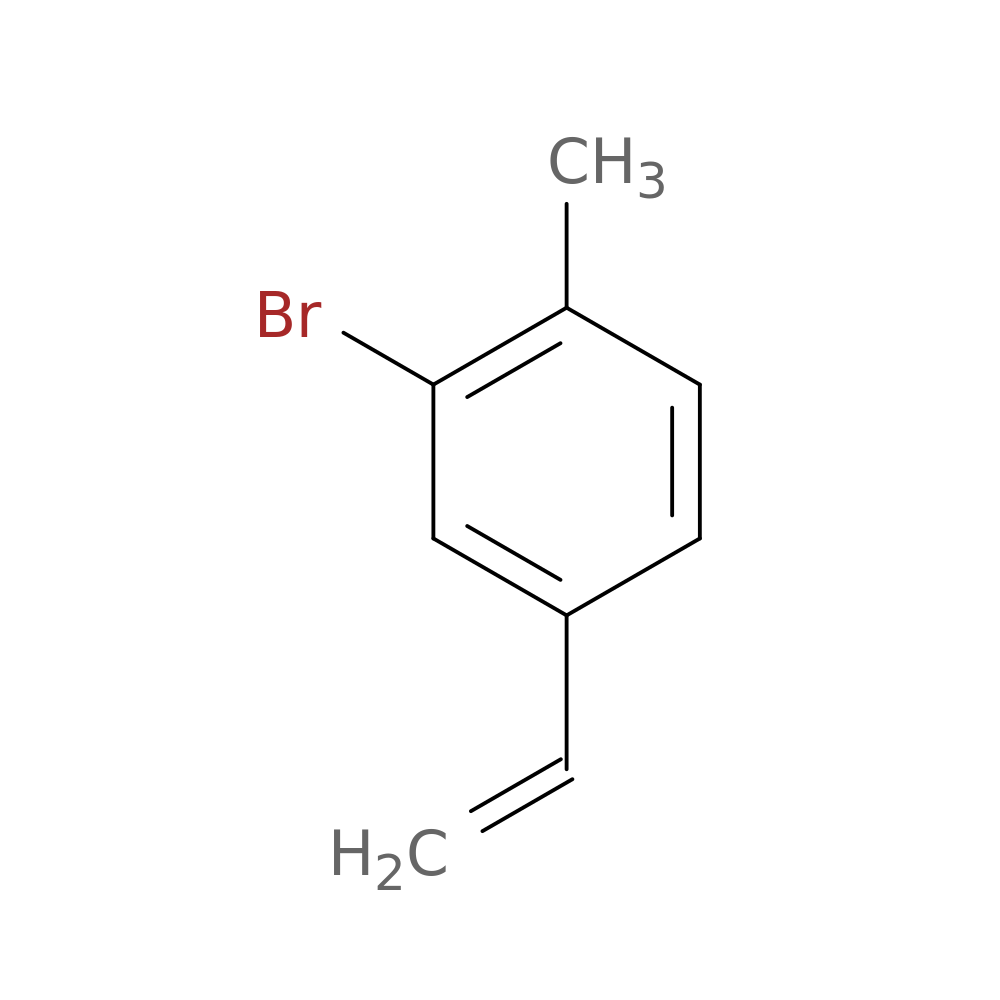 2-Bromo-4-ethenyl-1-methylbenzene