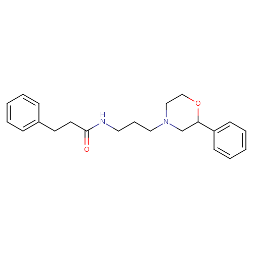 3-phenyl-N-[3-(2-phenylmorpholin-4-yl)propyl]propanamide