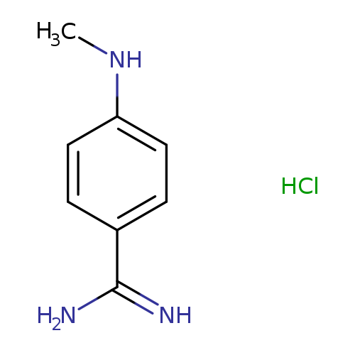 4-(methylamino)benzene-1-carboximidamidehydrochloride