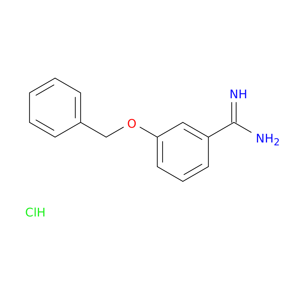 3-(benzyloxy)benzene-1-carboximidamide hydrochloride