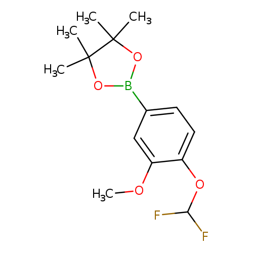 2-[4-(difluoromethoxy)-3-methoxyphenyl]-4,4,5,5-tetramethyl-1,3,2-dioxaborolane