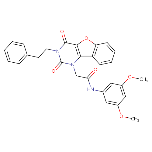 N-(3,5-dimethoxyphenyl)-2-[4,6-dioxo-5-(2-phenylethyl)-8-oxa-3,5-diazatricyclo[7.4.0.0^{2,7}]trideca-1(9),2(7),10,12-tetraen-3-yl]acetamide
