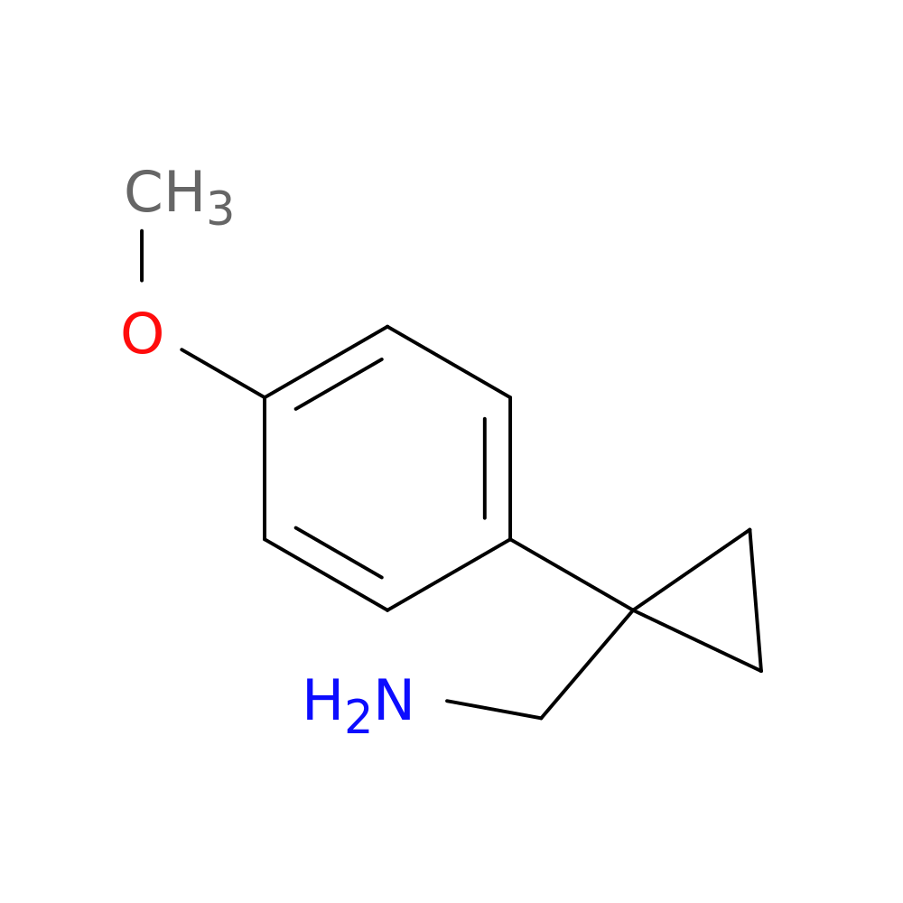 1-(4-Methoxyphenyl)cyclopropanemethanamine