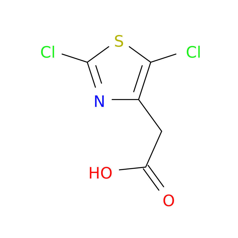 2-(dichloro-1,3-thiazol-4-yl)acetic acid
