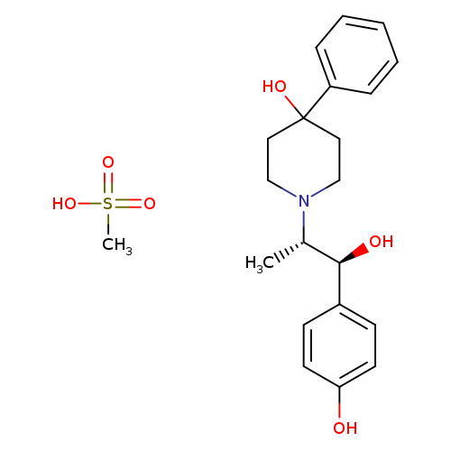 1-((1S,2S)-1-Hydroxy-1-(4-hydroxyphenyl)propan-2-yl)-4-phenylpiperidin-4-ol methanesulfonate