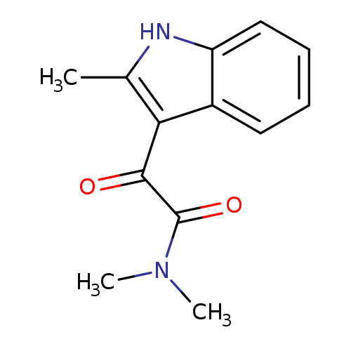 1H-Indole-3-acetamide,N,N,2-trimethyl-a-oxo-