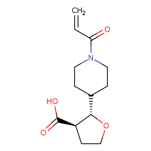 rac-(2R,3S)-2-[1-(prop-2-enoyl)piperidin-4-yl]oxolane-3-carboxylicacid