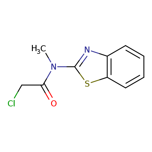 N-(1,3-benzothiazol-2-yl)-2-chloro-N-methylacetamide