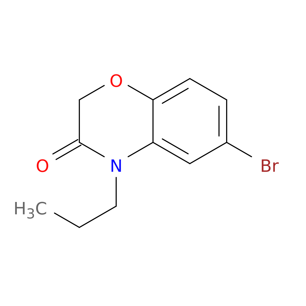 6-Bromo-4-propyl-2H-1,4-benzoxazin-3-one
