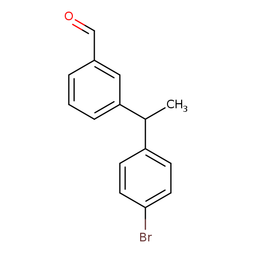 3-(1-(4-bromophenyl)ethyl)benzaldehyde