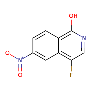 4-fluoro-6-nitroisoquinolin-1-ol