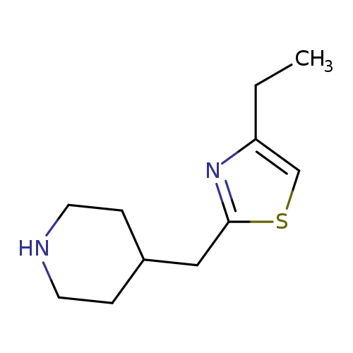 4-[(4-Ethyl-1,3-thiazol-2-yl)methyl]piperidine