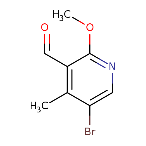 5-bromo-2-methoxy-4-methylnicotinaldehyde