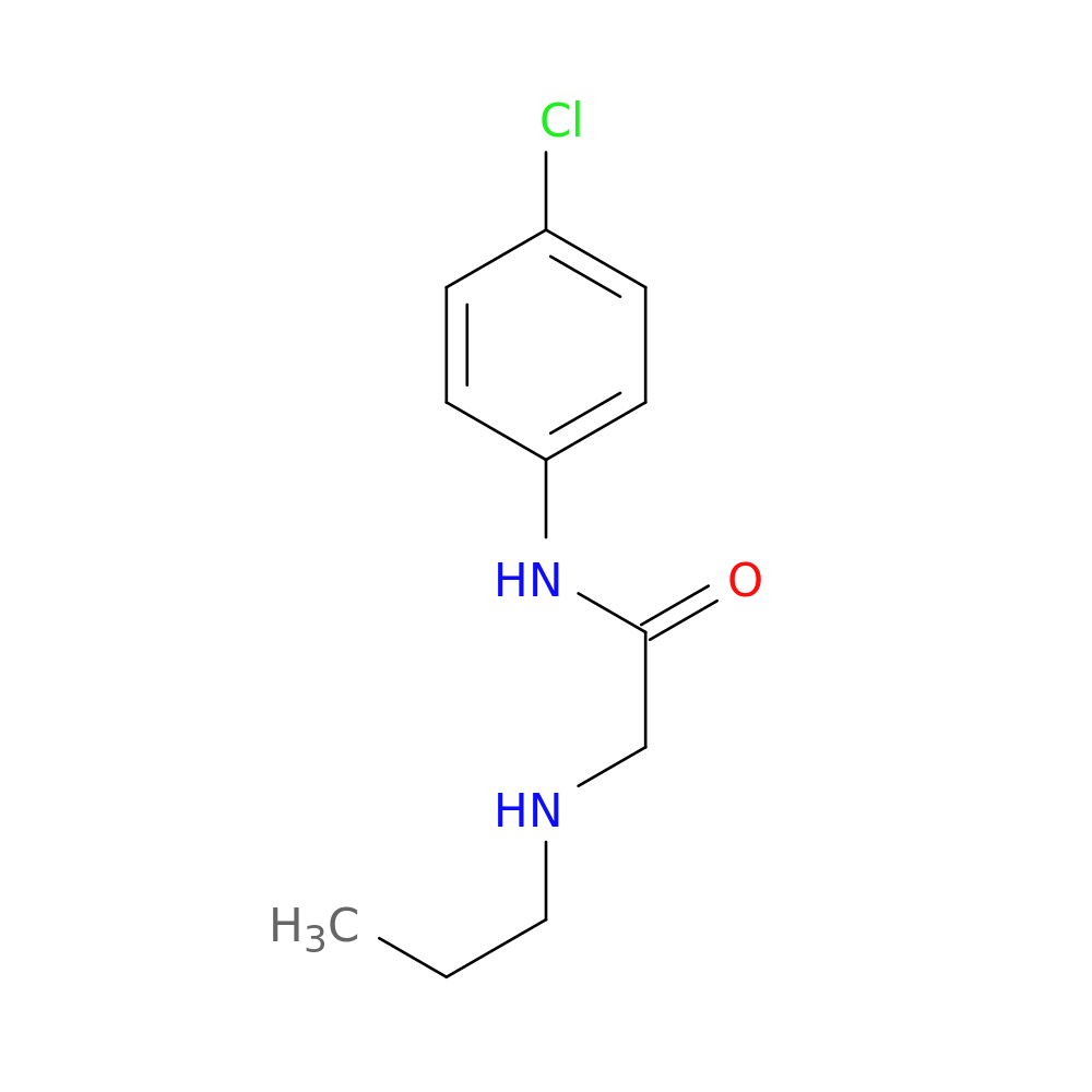 N-(4-Chlorophenyl)-2-(propylamino)acetamide