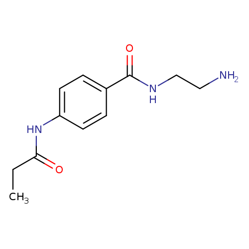 (N)-(2-AMINOETHYL)-4-(PROPIONYLAMINO)BENZAMIDE