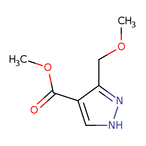3-Methoxymethyl-1H-pyrazole-4-carboxylicacidmethylester