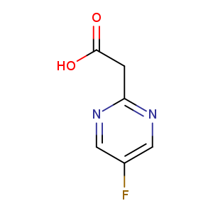 2-Pyrimidineacetic acid, 5-fluoro-