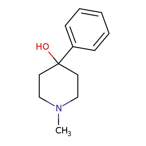 1-Methyl-4-phenyl-piperidin-4-ol