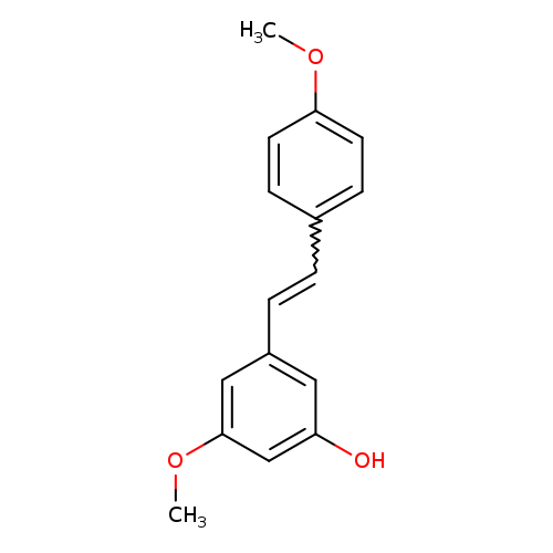 (E)-3-Hydroxy-4',5-dimethoxystilbene