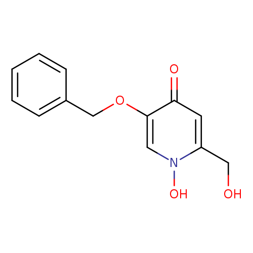 4(1H)-Pyridinone, 1-hydroxy-2-(hydroxymethyl)-5-(phenylmethoxy)-