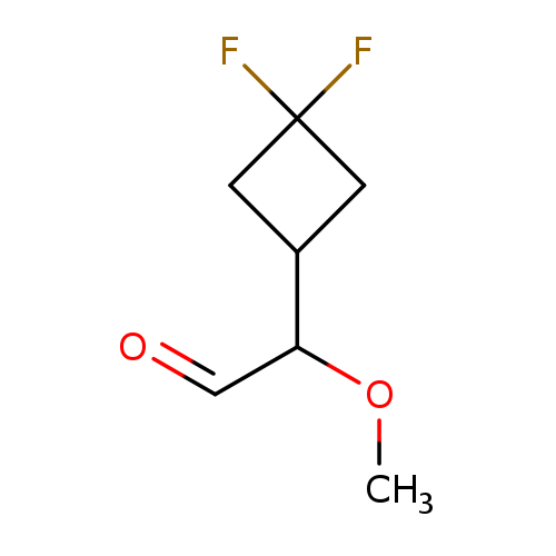 2-(3,3-difluorocyclobutyl)-2-methoxyacetaldehyde