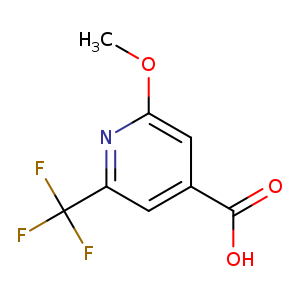 4-Pyridinecarboxylic acid, 2-methoxy-6-(trifluoromethyl)-