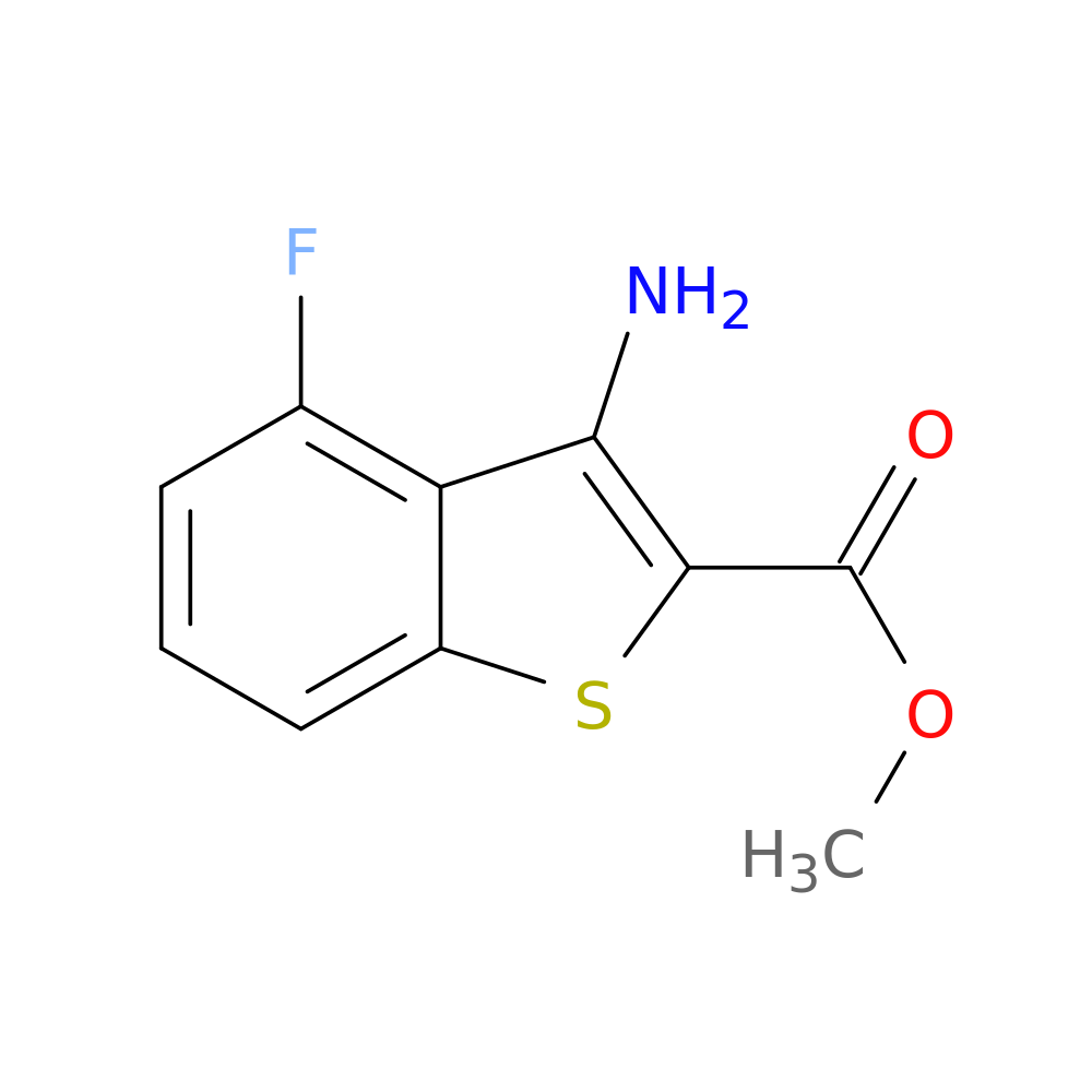 methyl 3-amino-4-fluorobenzo[b]thiophene-2-carboxylate