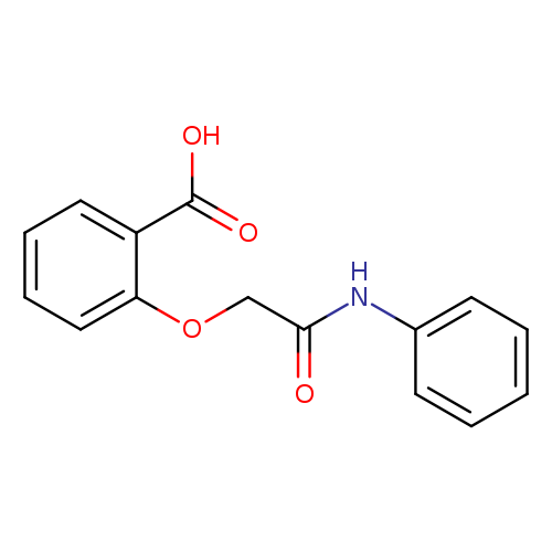 2-(2-anilino-2-oxoethoxy)benzoic acid