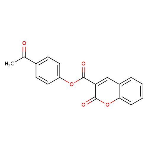 4-acetylphenyl 2-oxo-2H-chromene-3-carboxylate