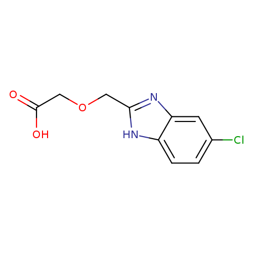 [(5-Chloro-1H-benzimidazol-2-yl)methoxy]-acetic acid