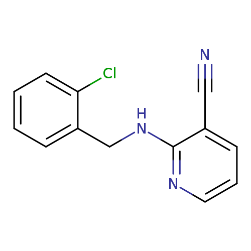 2-([(2-Chlorophenyl)methyl]amino)pyridine-3-carbonitrile