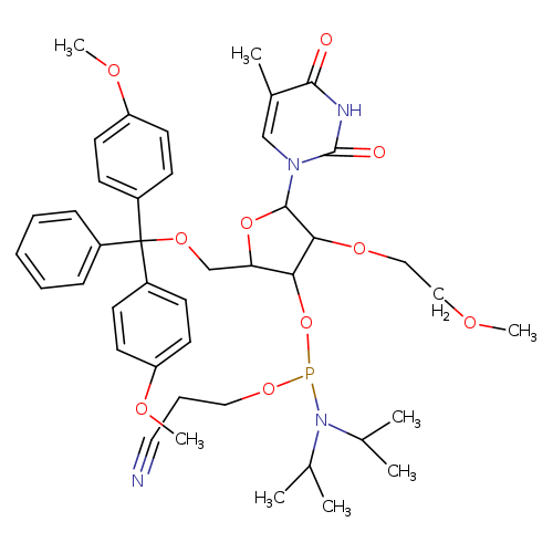 DMT-2′O-MOE-rMeU Phosphoramidite (5-Me-U-2'-MOE-Phosphoramidite)