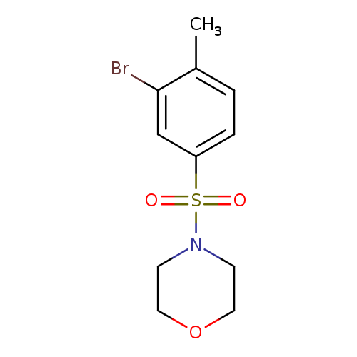 1-(3-Bromo-4-methylphenylsulfonyl)morpholine