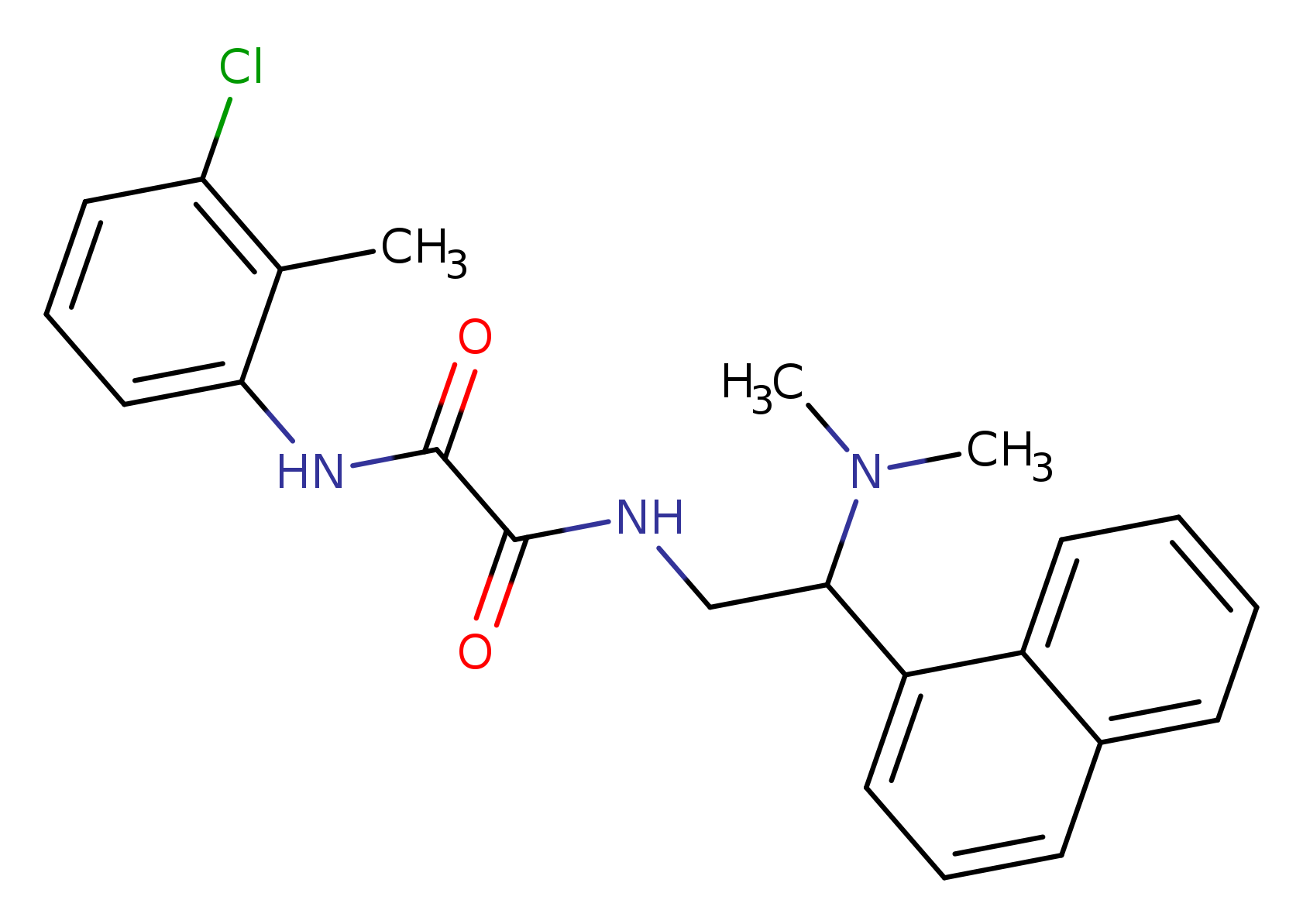 N'-(3-chloro-2-methylphenyl)-N-[2-(dimethylamino)-2-(naphthalen-1-yl)ethyl]ethanediamide