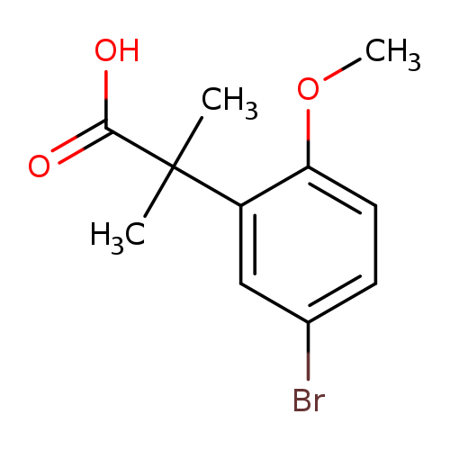 2-(5-bromo-2-methoxyphenyl)-2-methylpropanoicacid