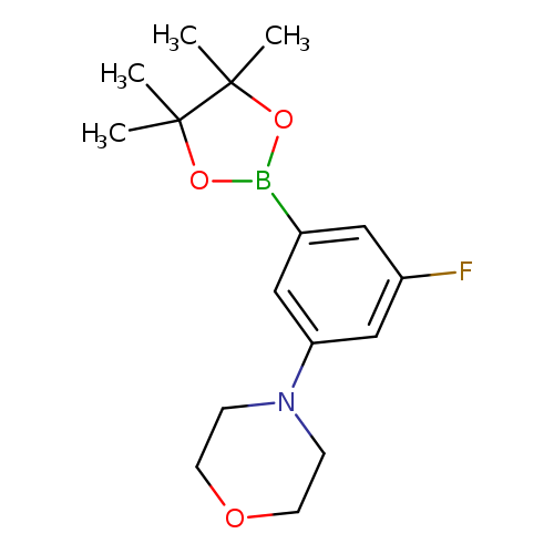4-(3-Fluoro-5-(4,4,5,5-tetramethyl-1,3,2-dioxaborolan-2-yl)phenyl)morpholine