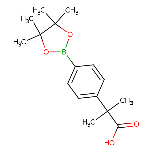2-Methyl-2-(4-(4,4,5,5-tetramethyl-1,3,2-dioxaborolan-2-yl)phenyl)propanoic acid