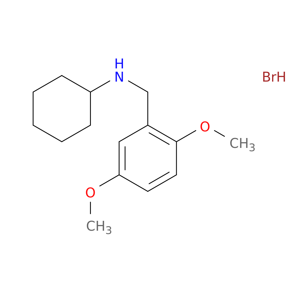N-(2,5-Dimethoxybenzyl)cyclohexanamine hydrobromide
