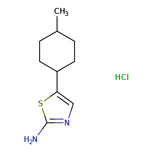 5-(4-methylcyclohexyl)-1,3-thiazol-2-amine hydrochloride, Mixture of diastereomers