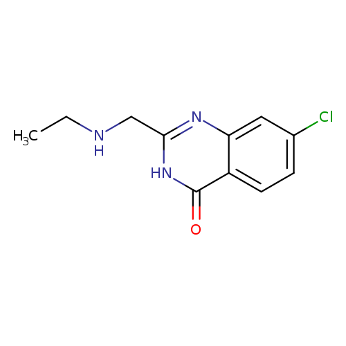 7-CHLORO-2-[(ETHYLAMINO)METHYL]-3,4-DIHYDROQUINAZOLIN-4-ONE