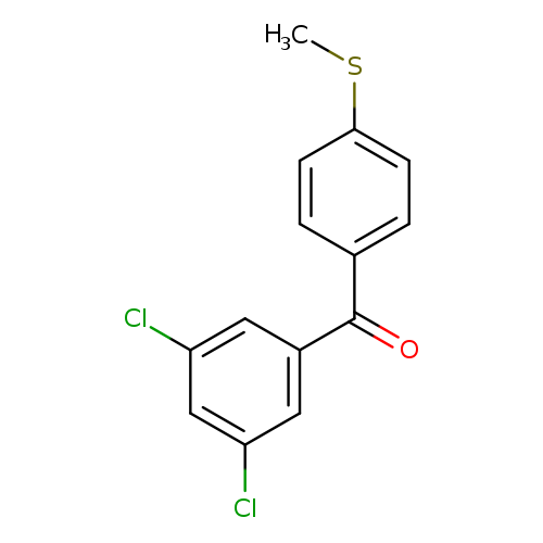 3,5-Dichloro-4'-(thiomethyl)benzophenone