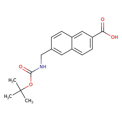 6-({[(tert-butoxy)carbonyl]amino}methyl)naphthalene-2-carboxylic acid