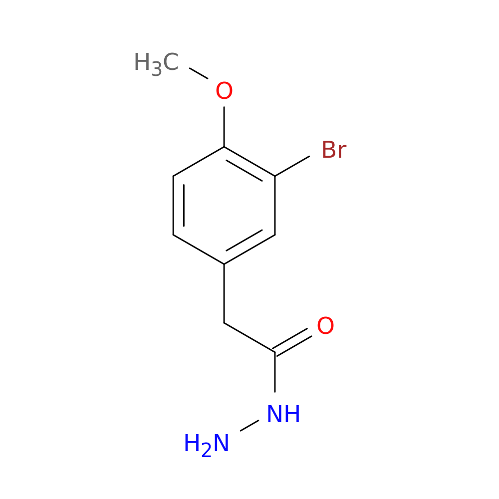 2-(3-Bromo-4-methoxyphenyl)acetohydrazide