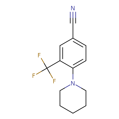 4-(Piperidin-1-yl)-3-(trifluoromethyl)benzonitrile