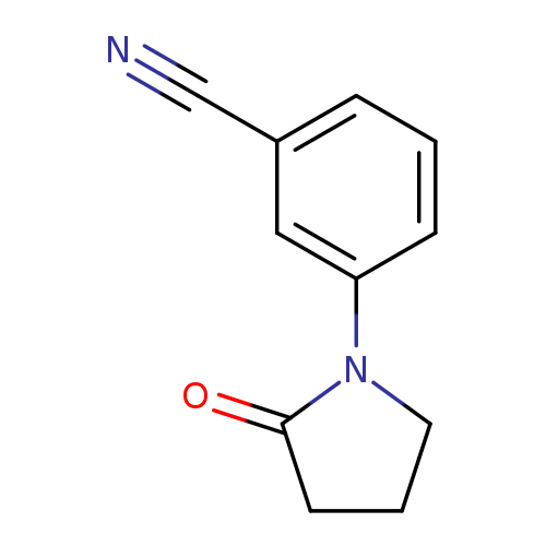 3-(2-Oxopyrrolidin-1-yl)benzonitrile