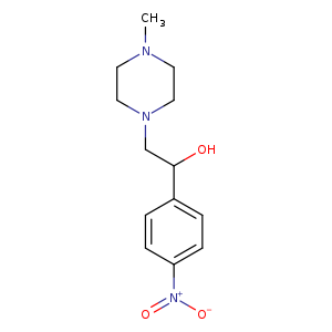 2-(4-methylpiperazin-1-yl)-1-(4-nitrophenyl)ethan-1-ol