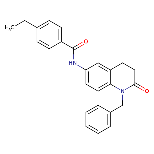 N-(1-benzyl-2-oxo-1,2,3,4-tetrahydroquinolin-6-yl)-4-ethylbenzamide