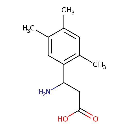 3-Amino-3-(2,4,5-trimethylphenyl)propanoic acid